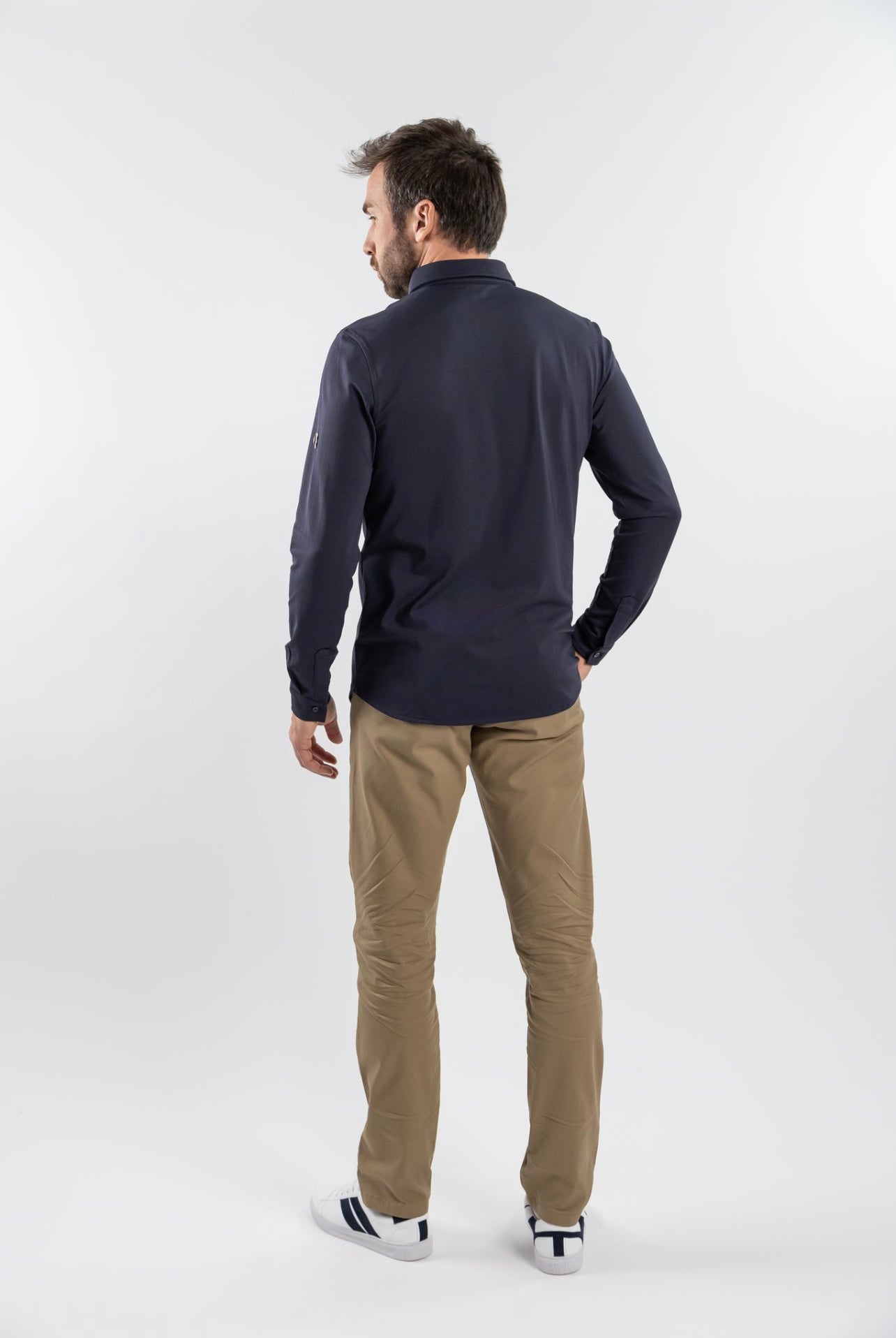 Harcour USA - Shy Men's Long Sleeve Competition Shirt