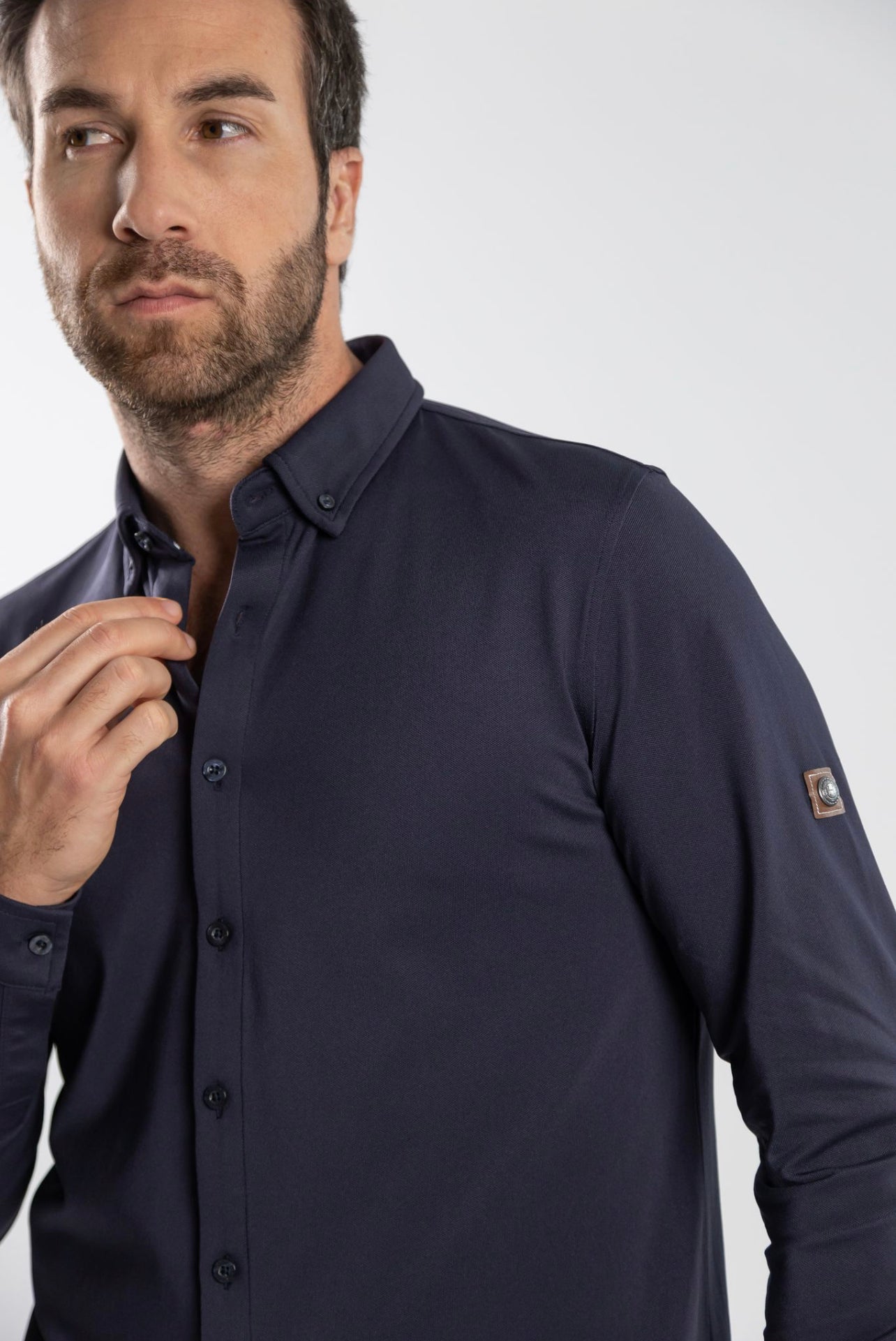 Harcour USA - Shy Men's Long Sleeve Competition Shirt