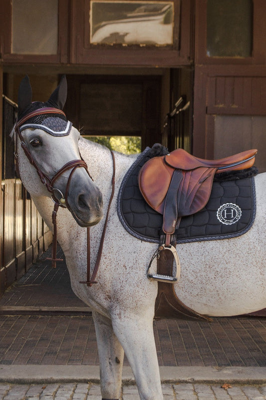 Harcour USA - Spice CSO Saddle Pad & Fly Bonnet Set