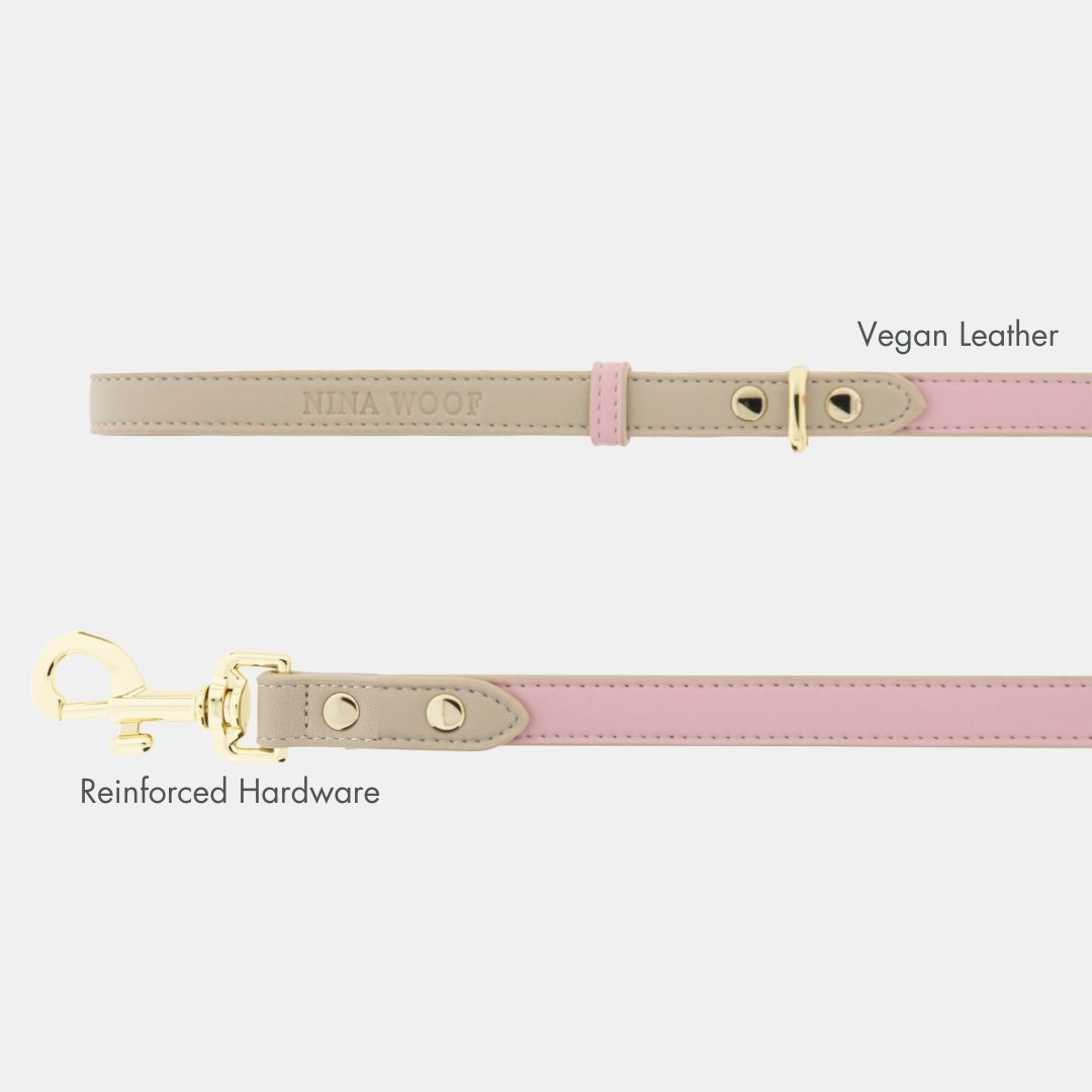 Nina Woof - Leash 4ft - Vegan Leather