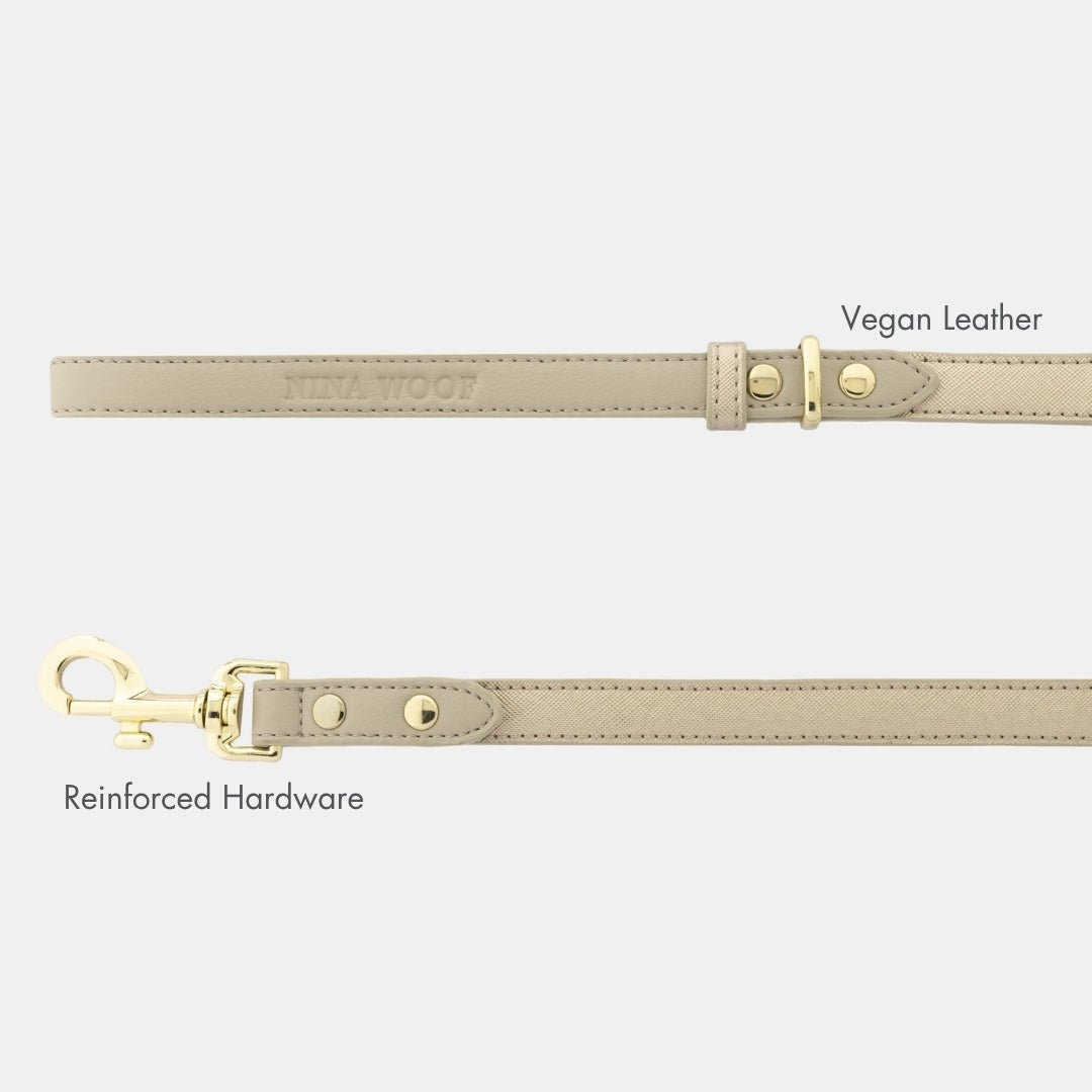 Nina Woof - Leash 4ft - Vegan Leather