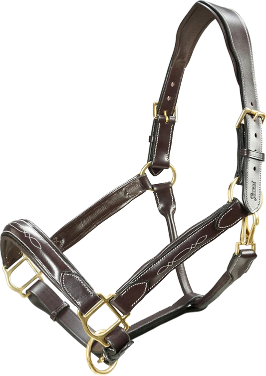 Grewal Equestrian - Oakmont Leather Halter