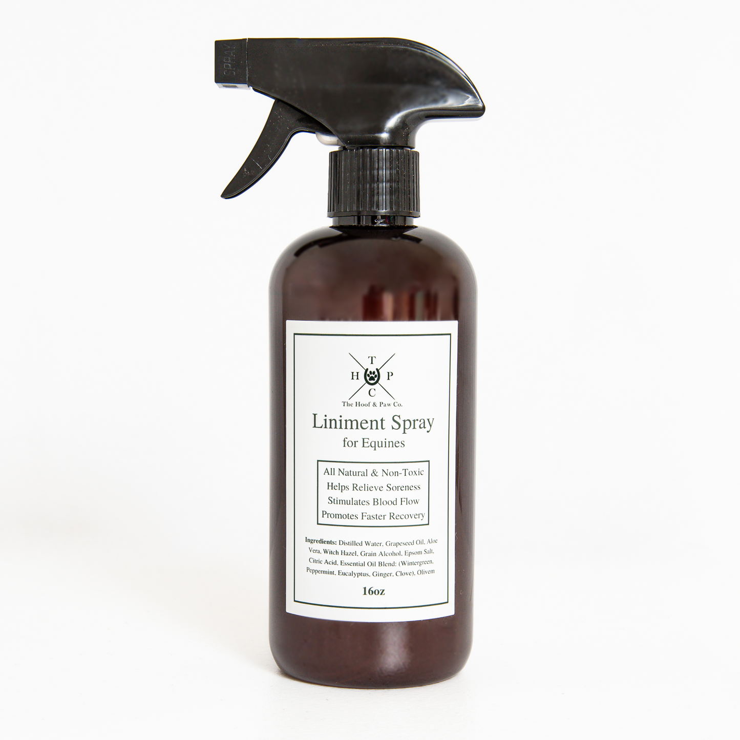 The Hoof & Paw Co. Liniment Spray for Horses - 16oz