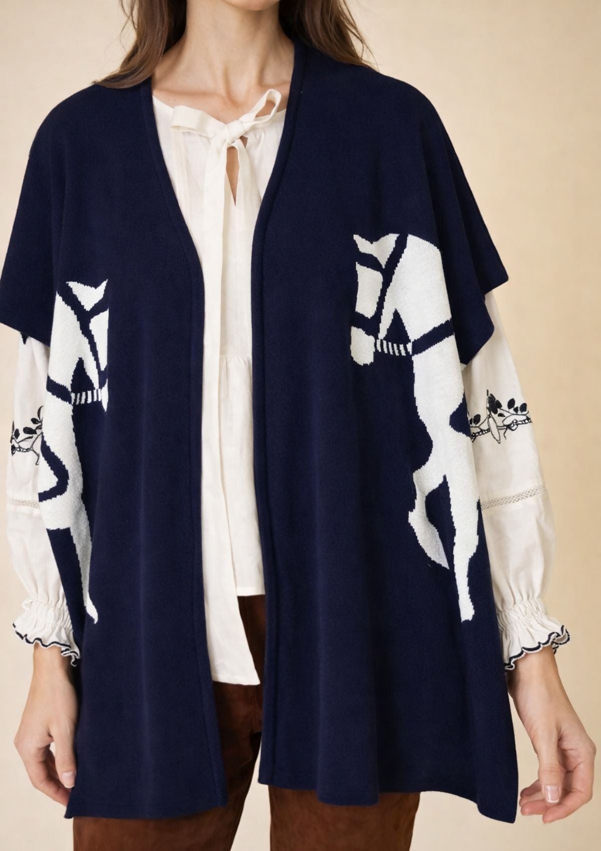 Rönner | Marina Poncho | Classic Knit