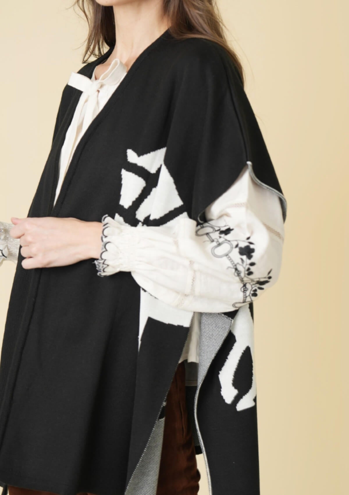 Rönner | Marina Poncho | Classic Knit
