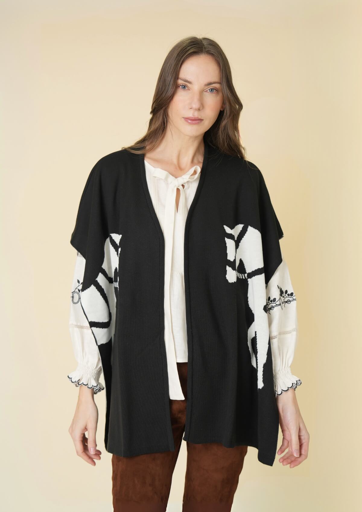 Rönner | Marina Poncho | Classic Knit