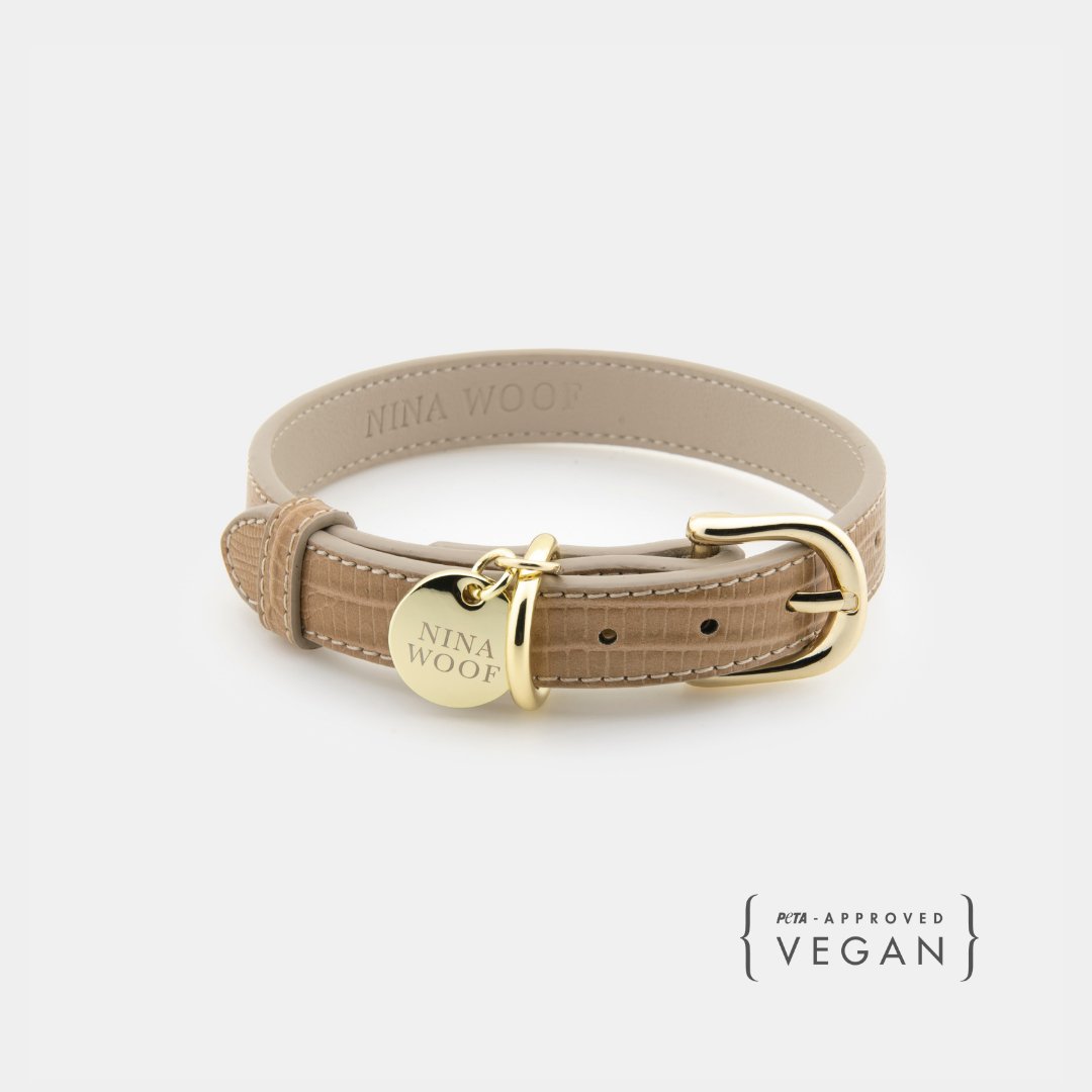 Nina Woof Collar - Vegan Leather - Milan