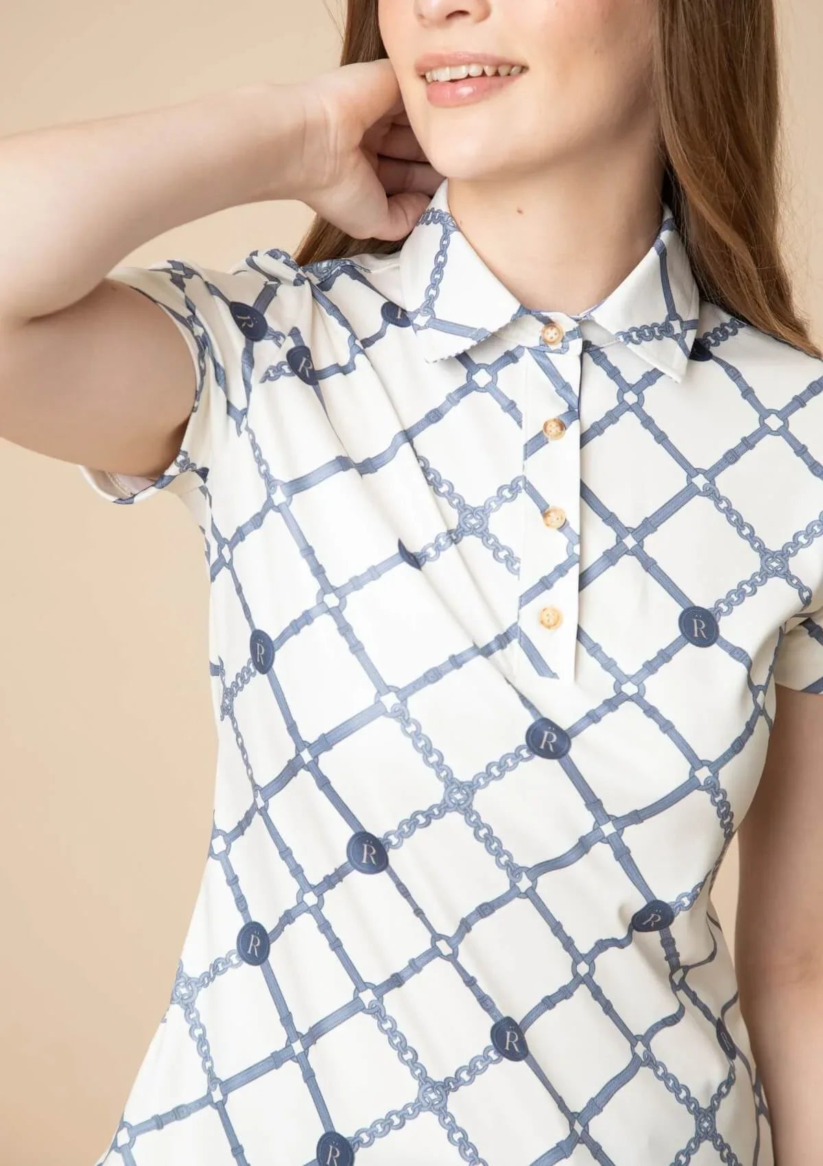 Rönner | Mulberry Polo-Shirt | Short Sleeve | Beltina Print