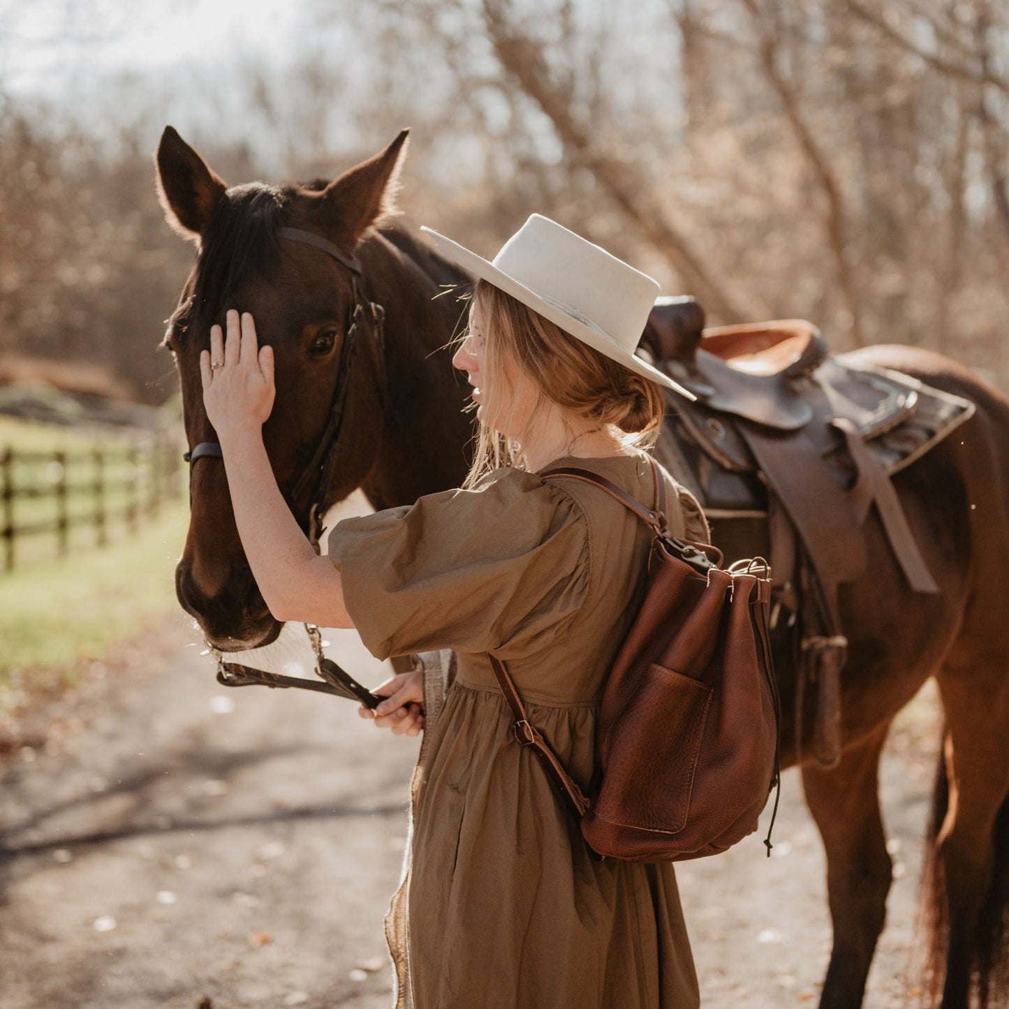 The Local Branch - Traveler Drawstring Backpack - USA Made