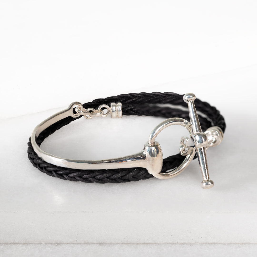Urban Equestrian - Odeza - Equestrian Horse Bit Earring in Sterling Silver