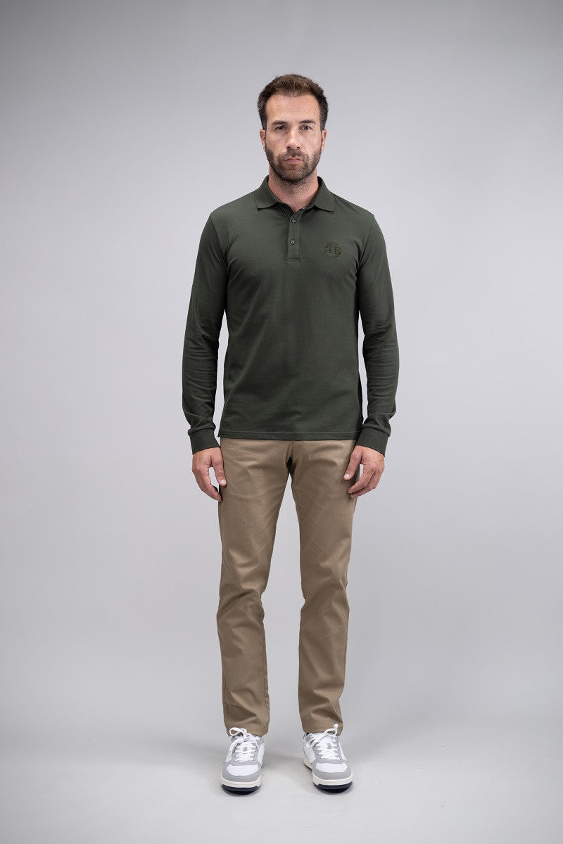 Harcour USA - Pablo Long Sleeve Polo