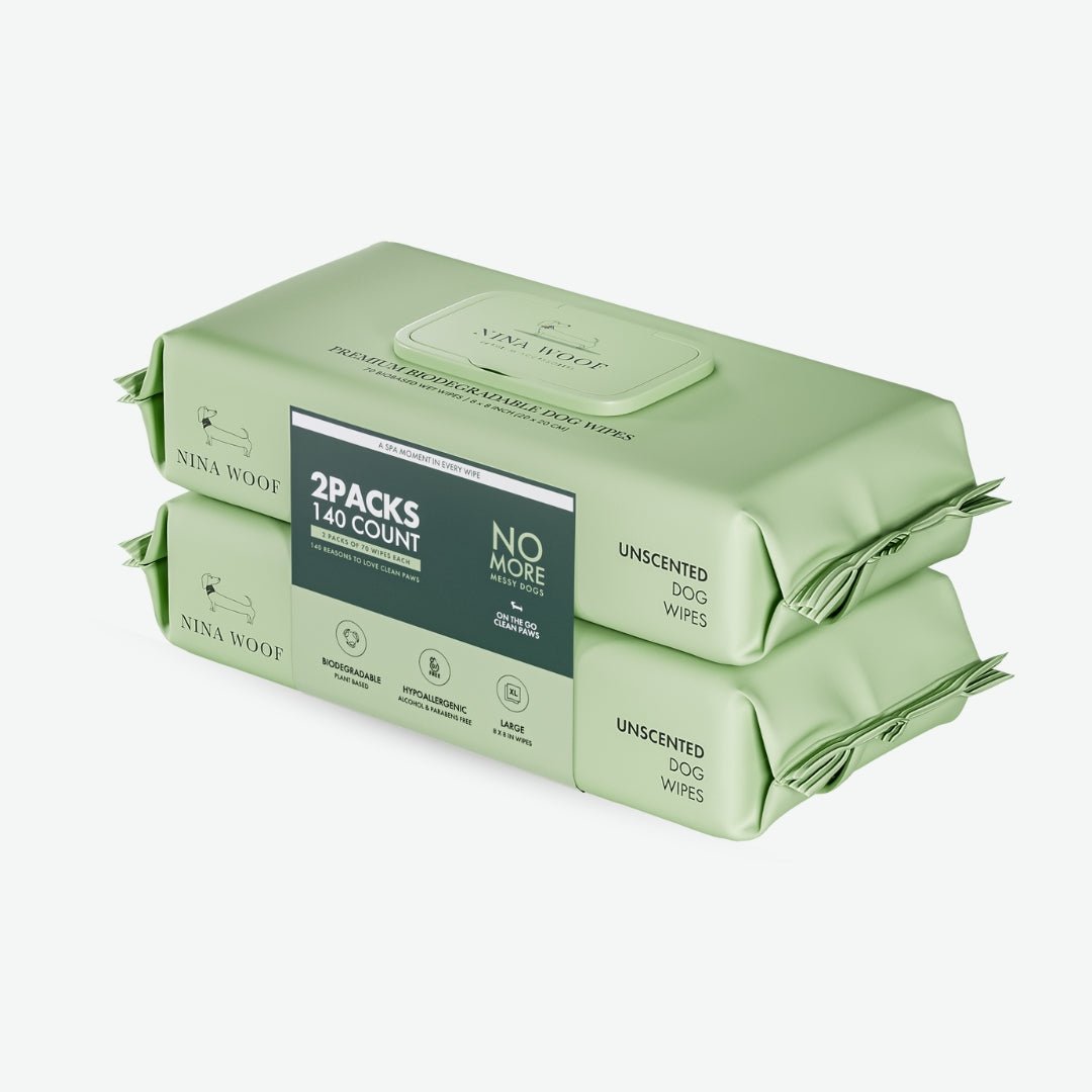 Nina Woof - Premium Wipes - Biodegradable and Plant-Based