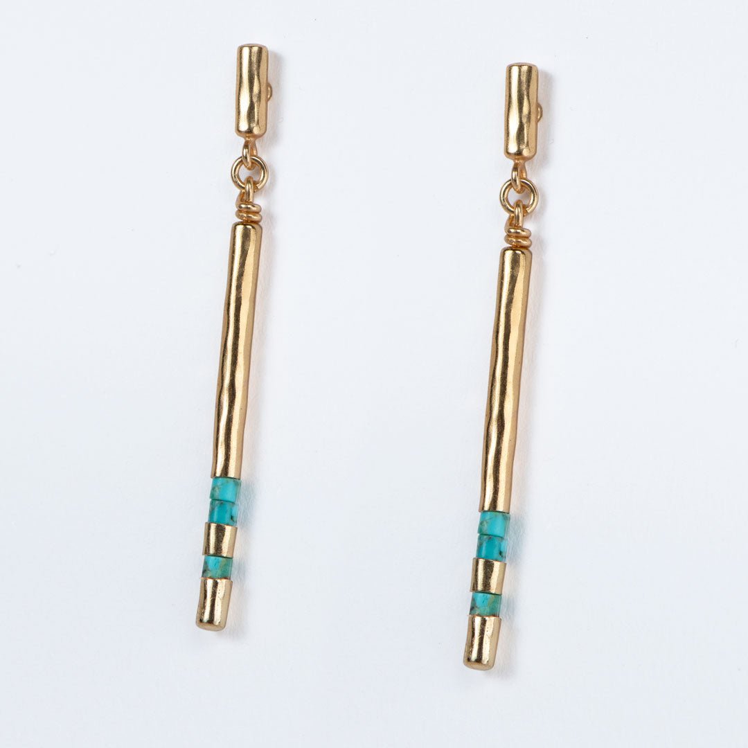 Urban Equestrian - Prism - Turquoise Equestrian Horseshoe Necklace & Choker