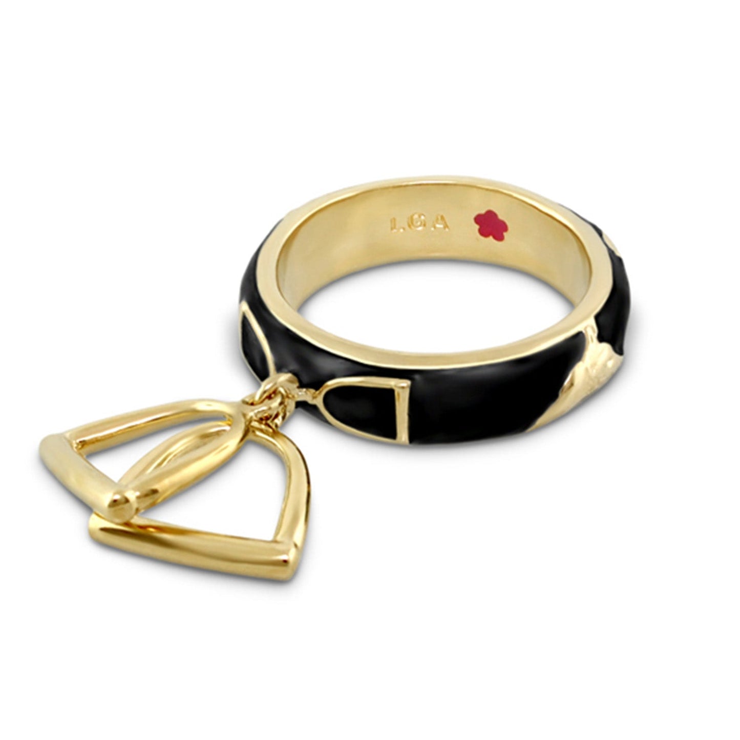 Lauren G Adams - Equestrian Stirrup Ring