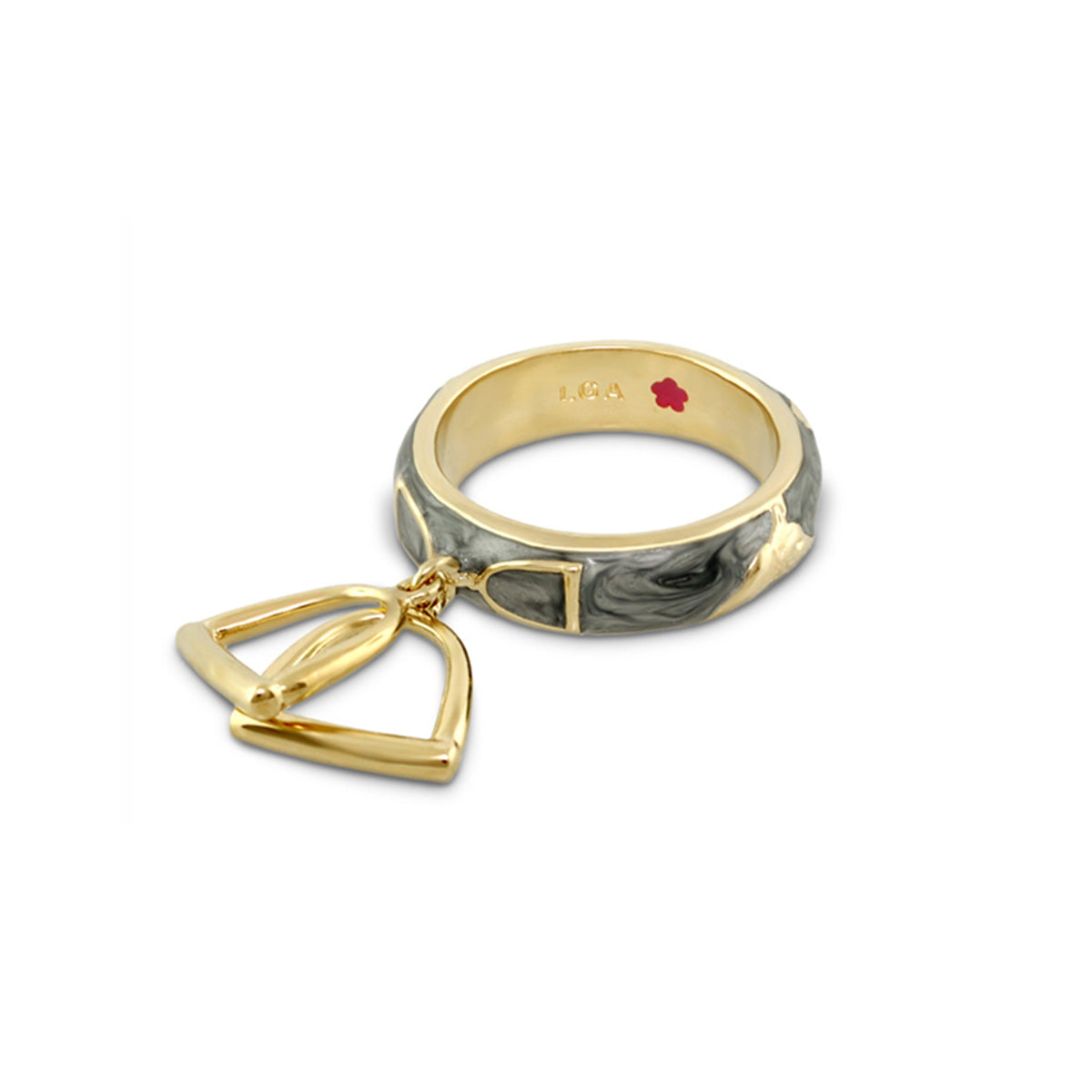 Lauren G Adams - Equestrian Stirrup Ring