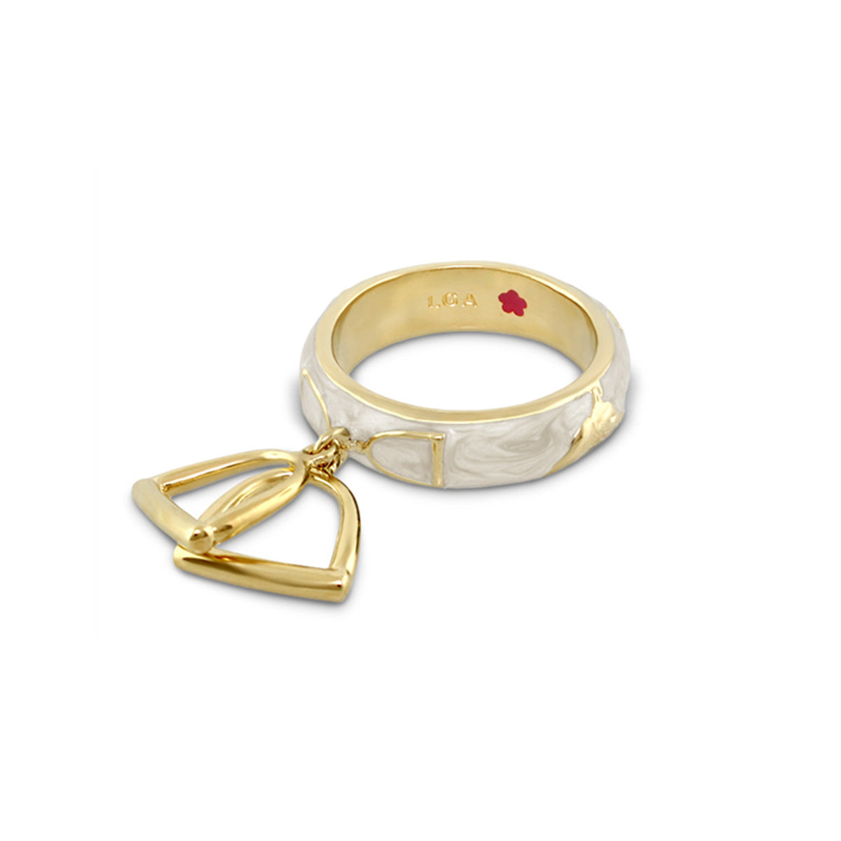 Lauren G Adams - Equestrian Stirrup Ring