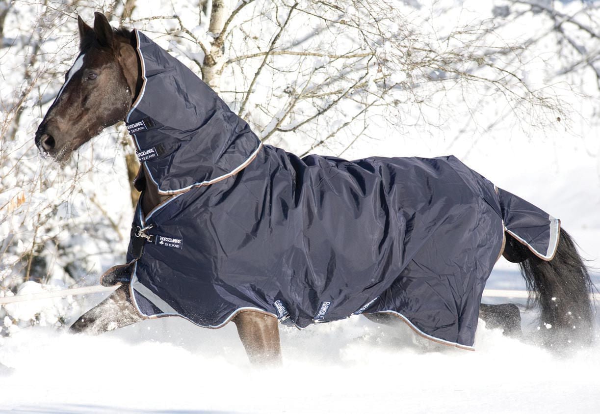 Rambo Duo Horse Turnout Blanket with Bag for Life, 1000D, Removable Liner