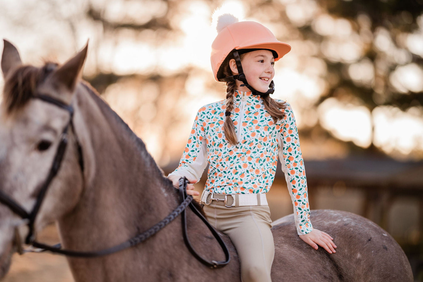 The Proper Fox - Youth Citrus Sun Shirt