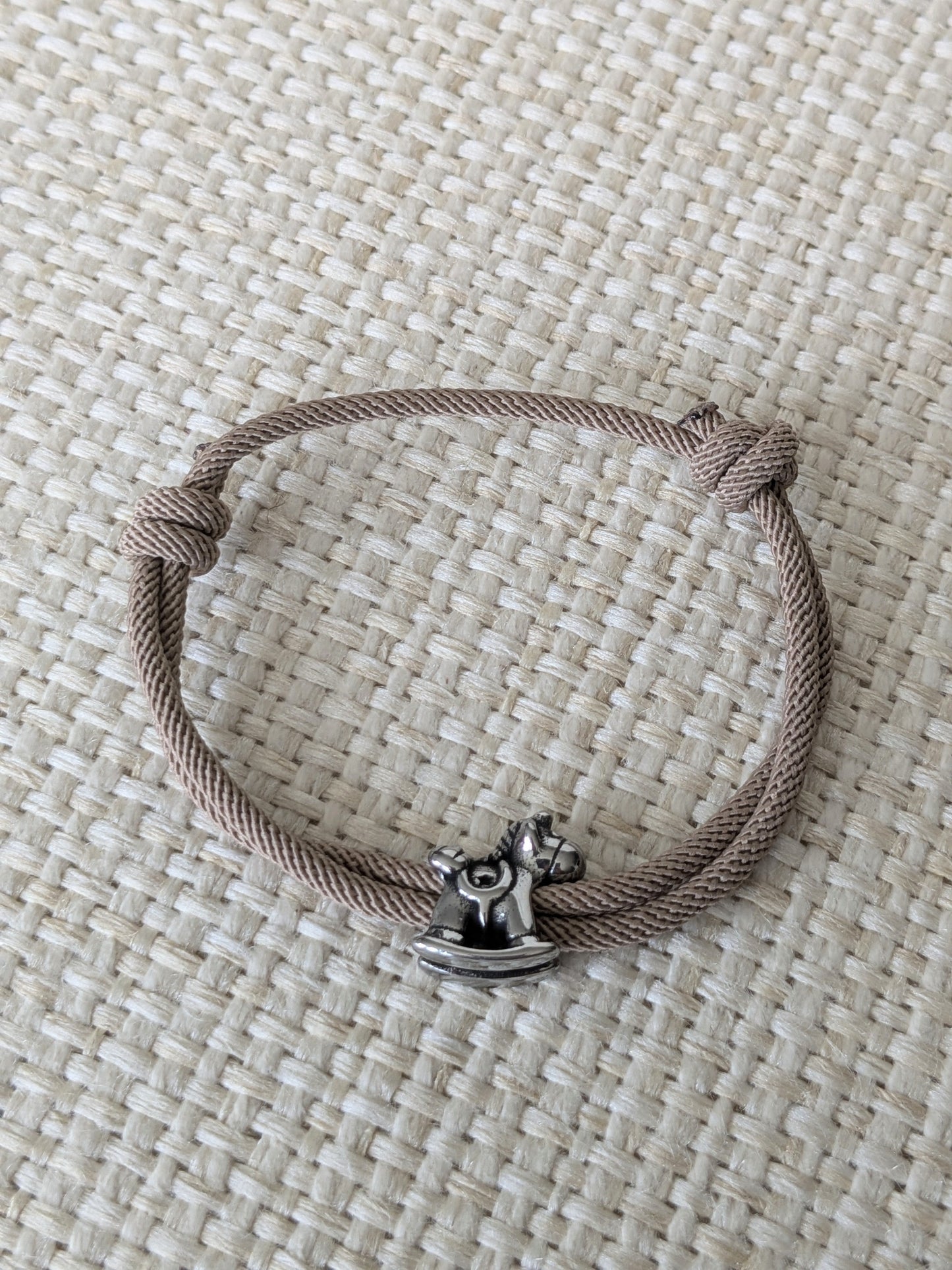 The Proper Fox - Tan Pony Charm Bracelet