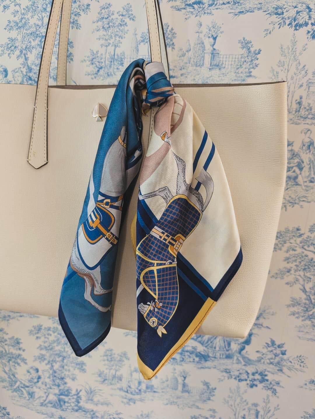The Proper Fox - Equestrian Silk Scarf