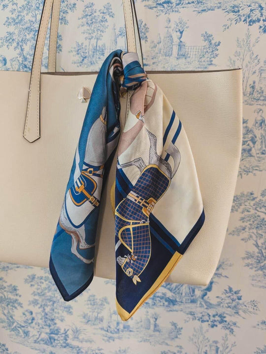 The Proper Fox - Equestrian Silk Scarf