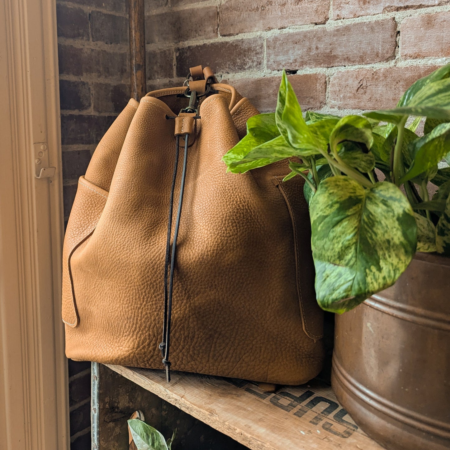 The Local Branch - Traveler Drawstring Backpack - USA Made