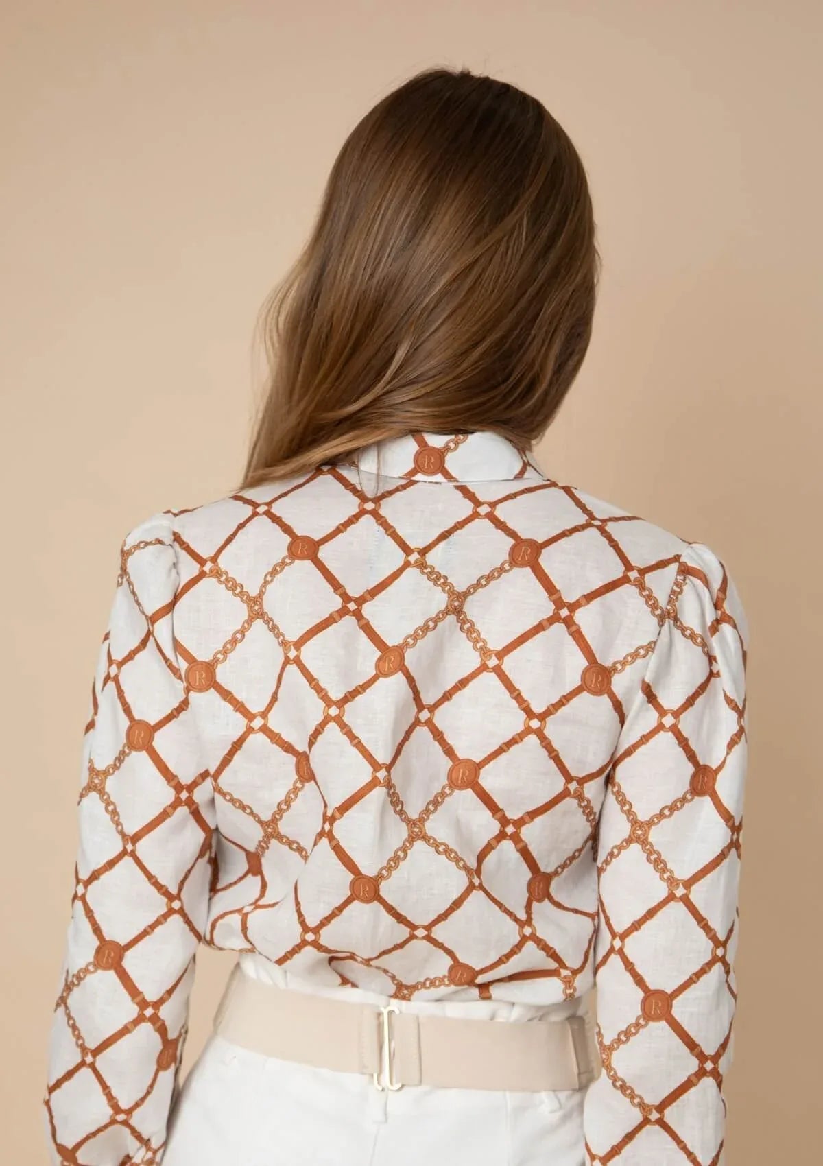 Rönner | Basic Linen Shirt | Beltina Print