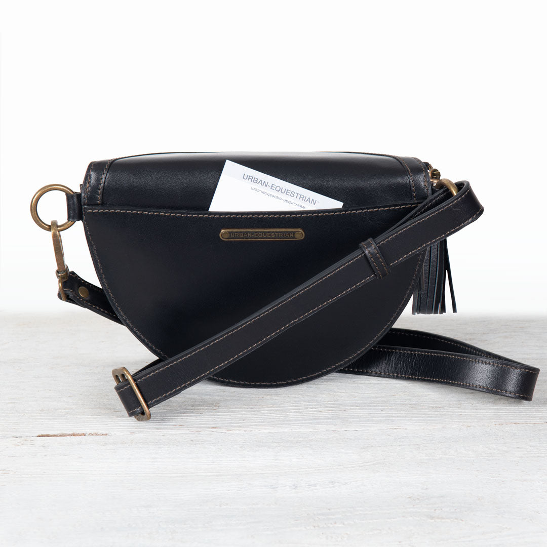 Urban Equestrian - Sonoma Sling Bag in Black