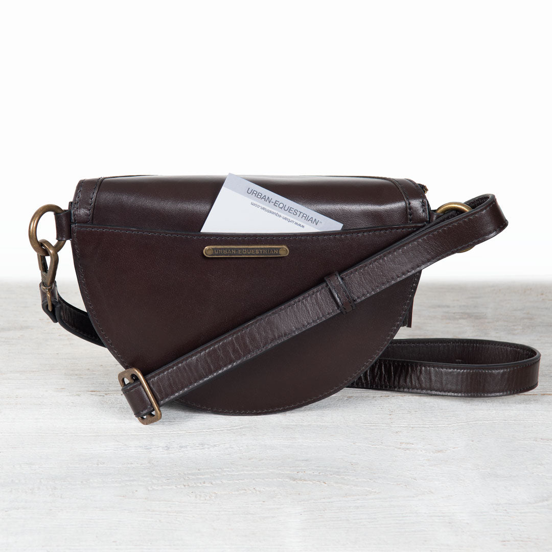 Urban Equestrian - Sonoma Sling Bag in Deep Brown