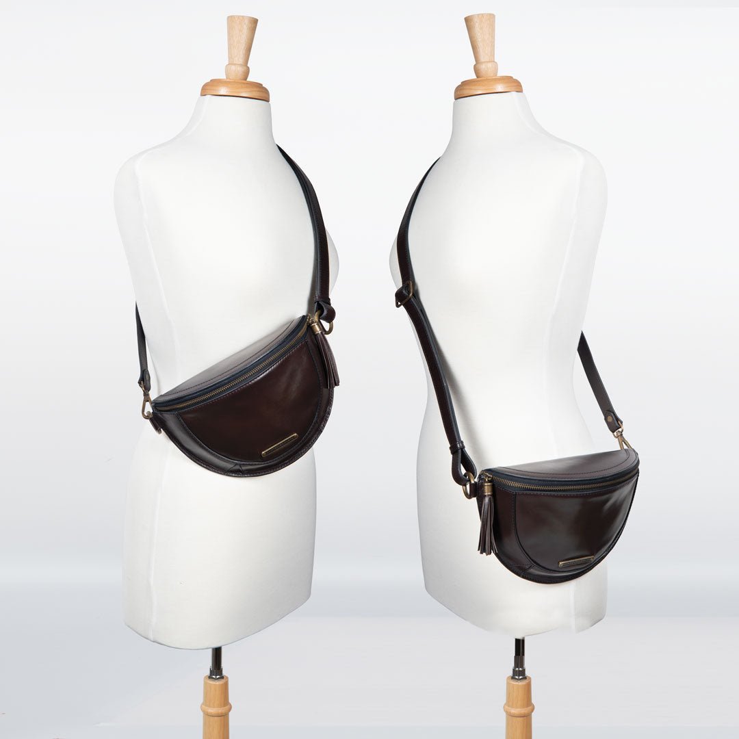 Urban Equestrian - Sonoma Sling Bag in Deep Brown