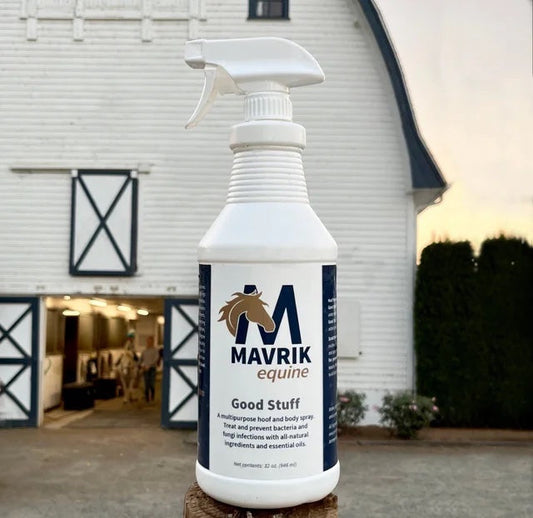 MAVRIK Equine - Good Stuff™ Multipurpose Spray Soothes, Treats & Prevents Skin, Coat & Hoof Ailments Plus-Stop Itchy Tails!