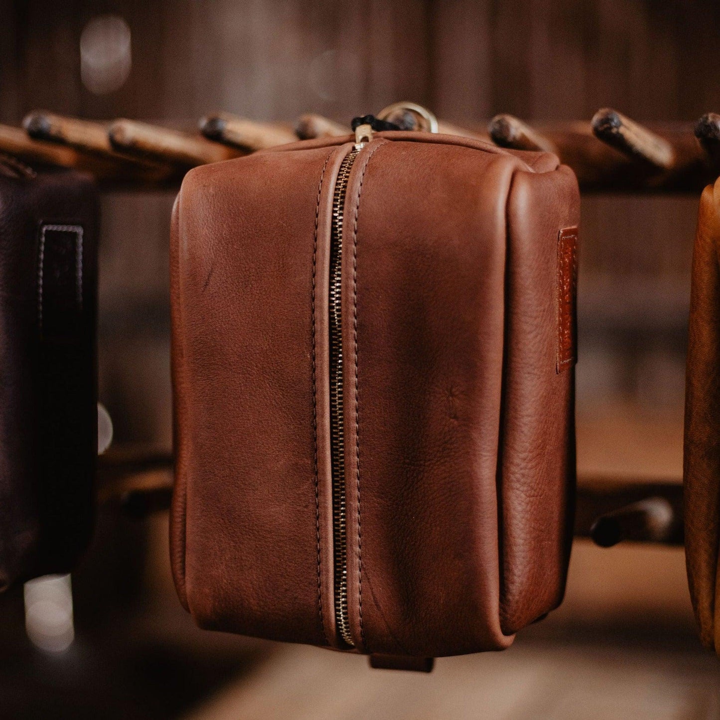 The Local Branch - Leather Dopp Kit - USA Made
