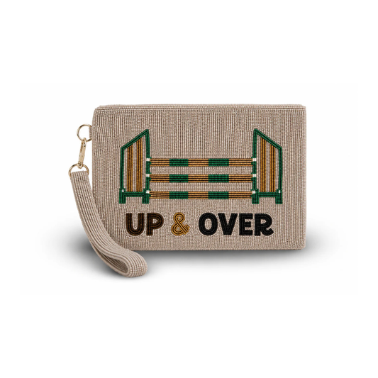 Tucker Tweed - Up & Over Large Beaded Pouch