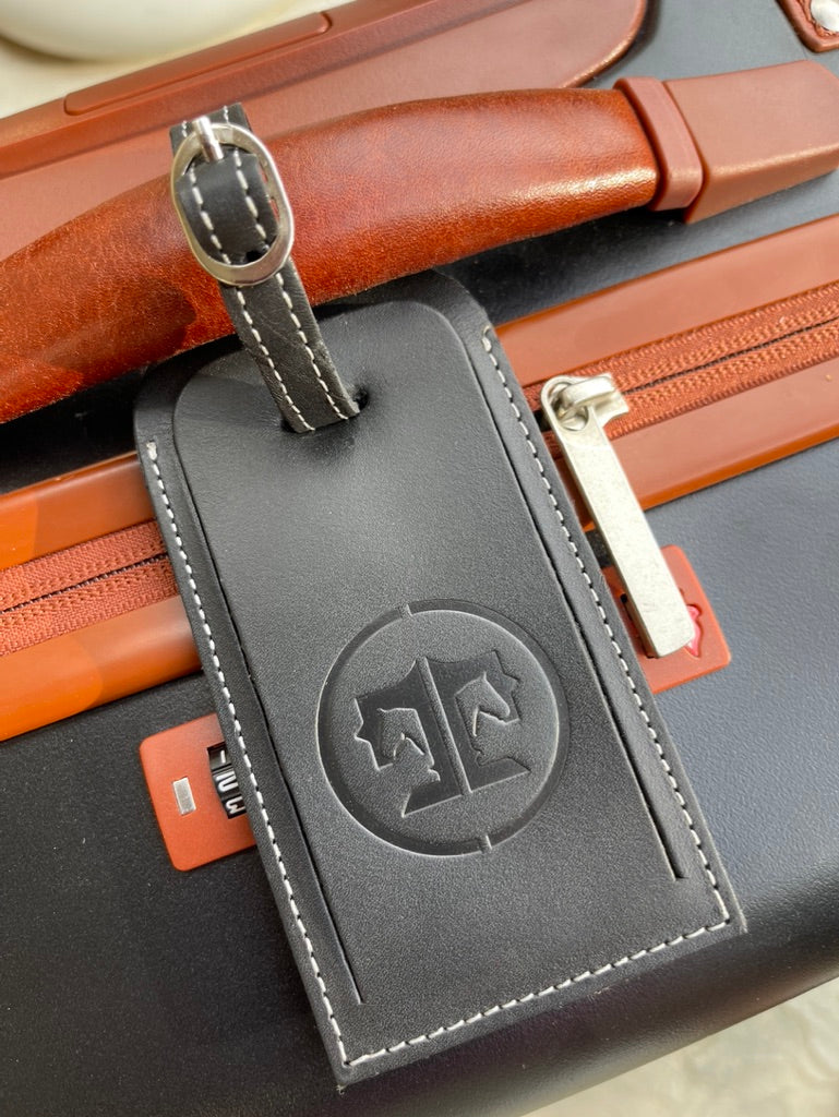 Tucker Tweed - Leather Luggage Tags