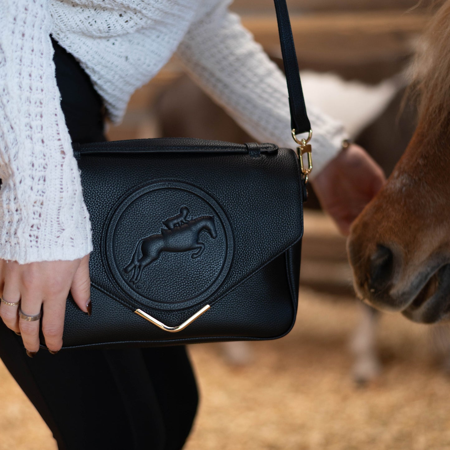 Tucker Tweed - Madelyn Crossbody | Hunter/Jumper