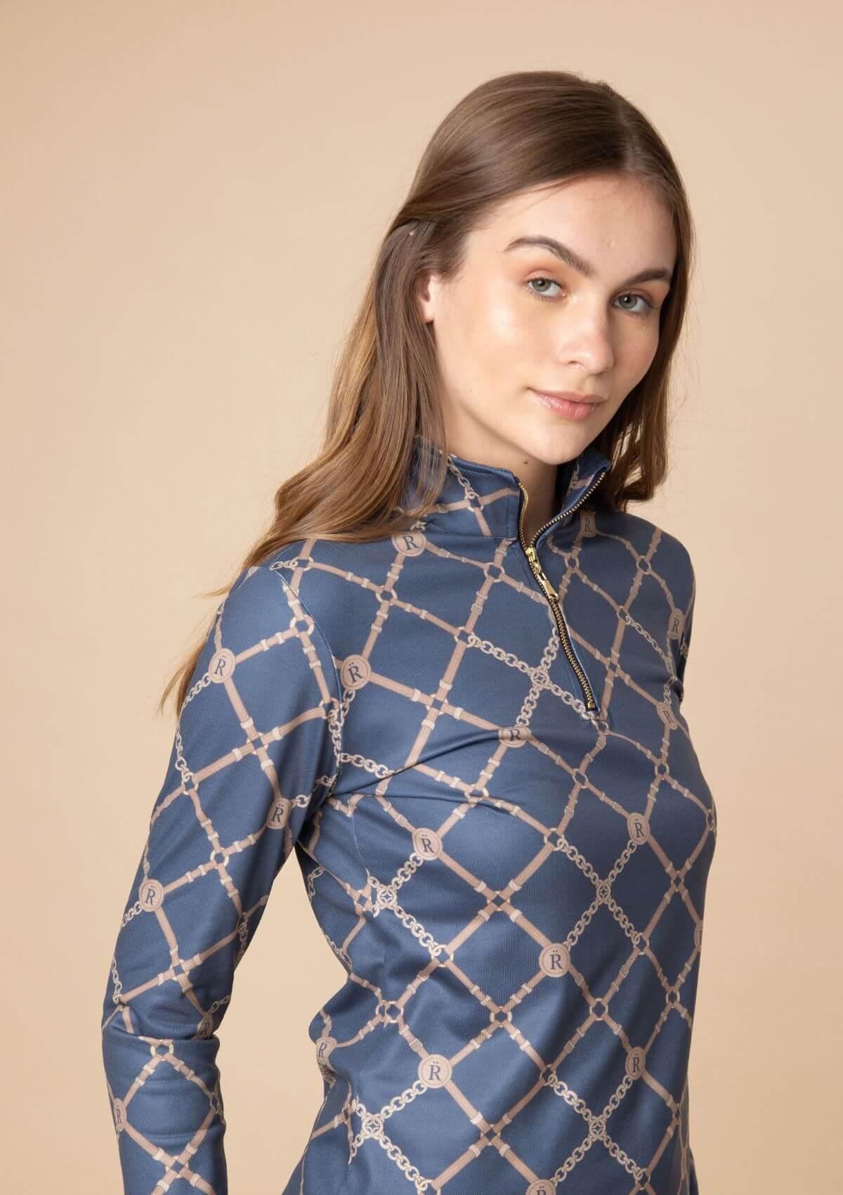 Rönner | Harmony Q-Zip | Long Sleeve | Beltina Print