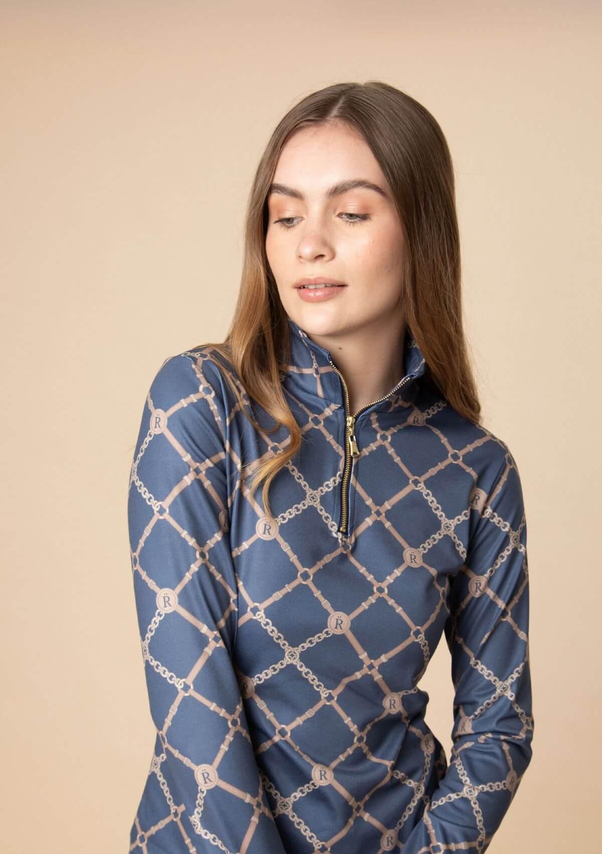 Rönner | Harmony Q-Zip | Long Sleeve | Beltina Print