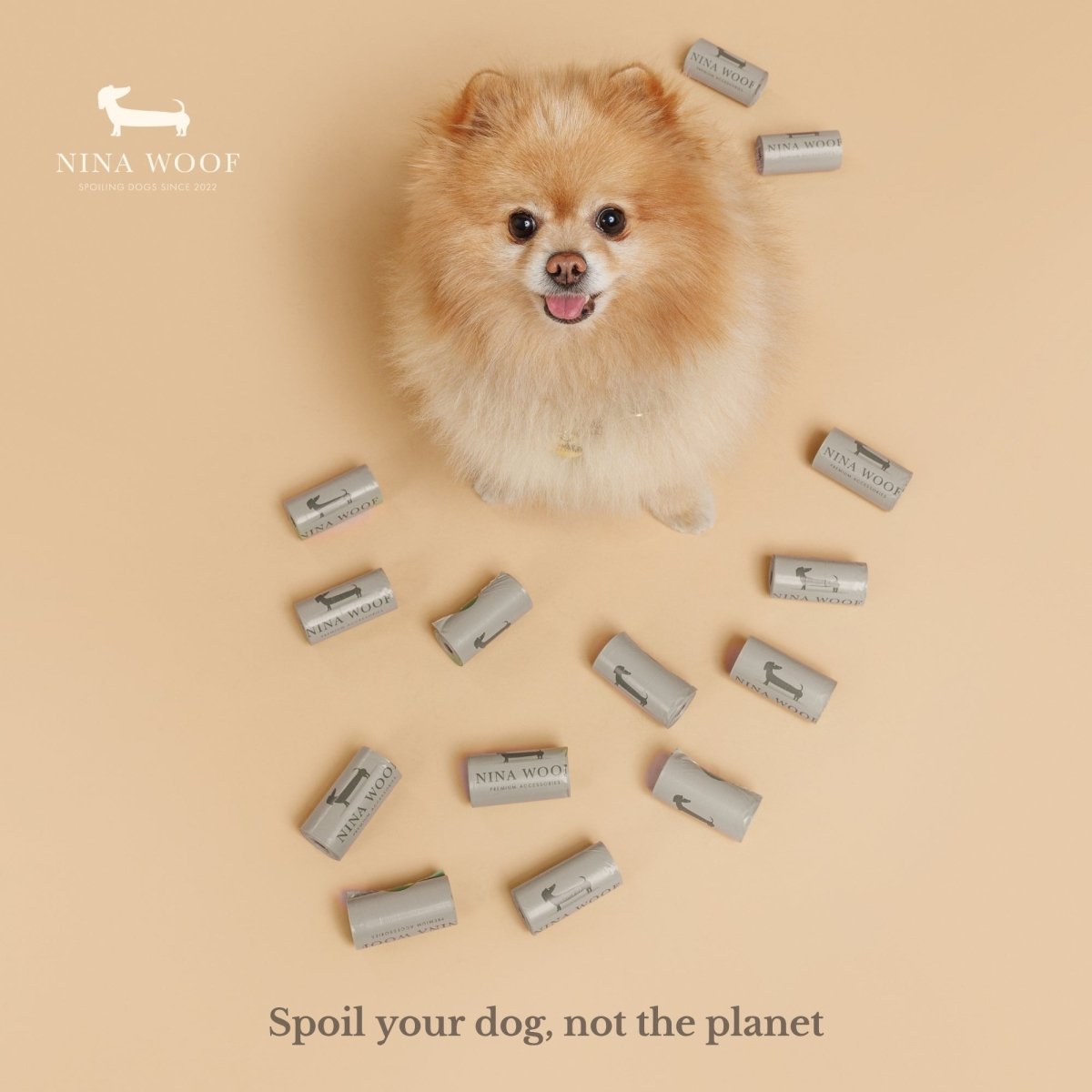 Nina Woof - Waste Bags - Biodegradable and Compostable