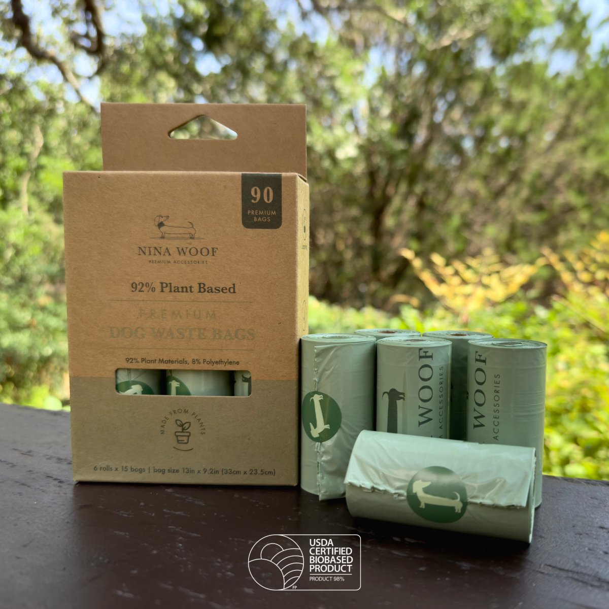 Nina Woof - Waste Bags - Plant Based