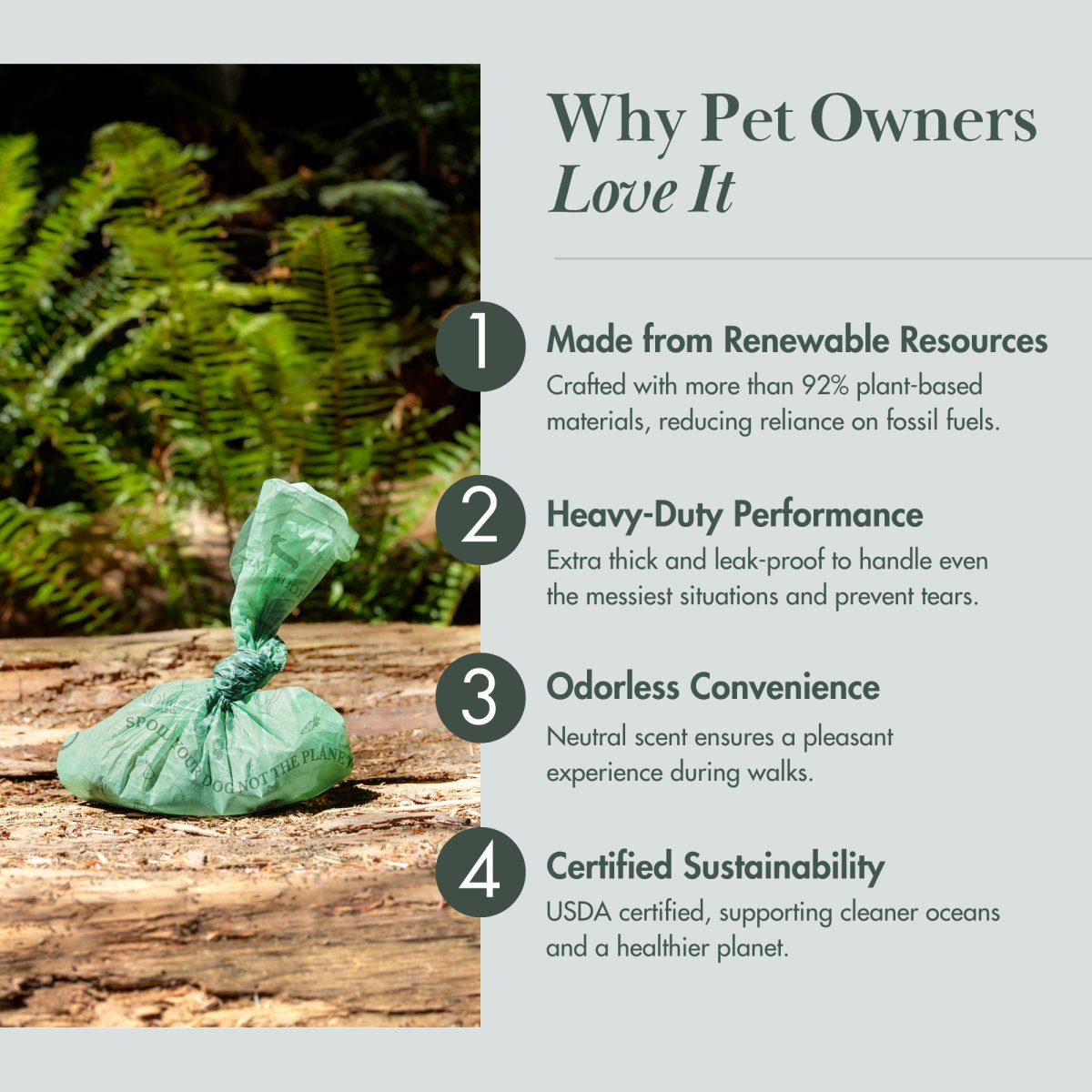 Nina Woof - Waste Bags - Plant Based
