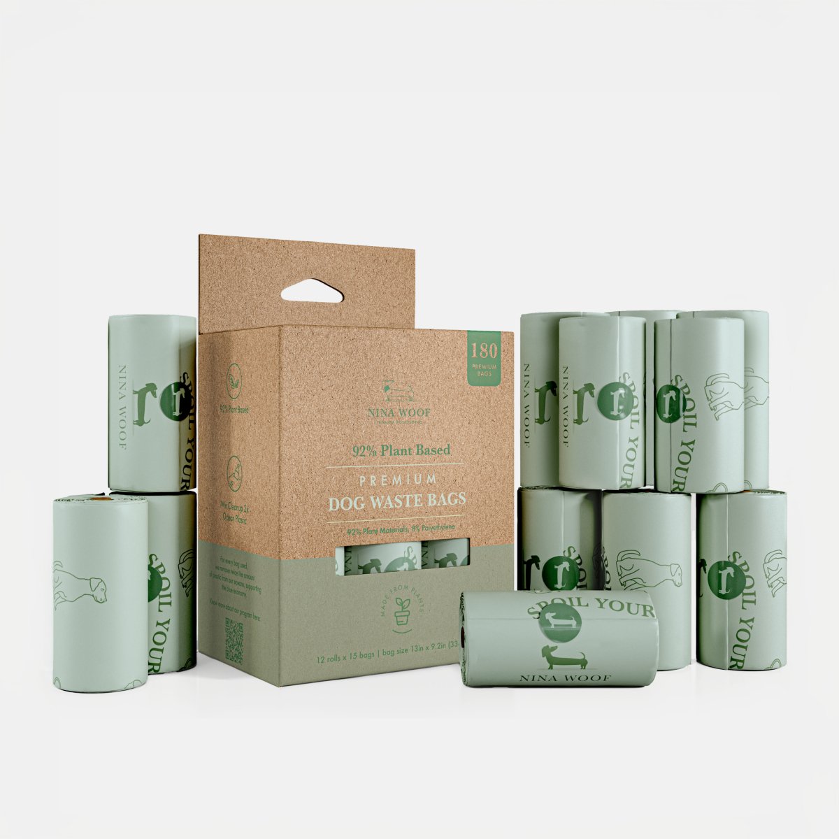 Nina Woof - Waste Bags - Plant Based