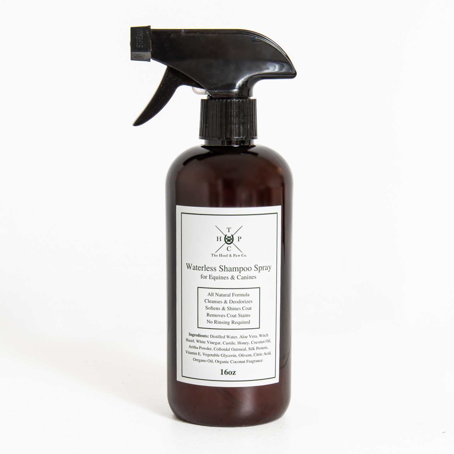 The Hoof & Paw Co. Waterless Shampoo Spray for Dogs & Horses - 16oz