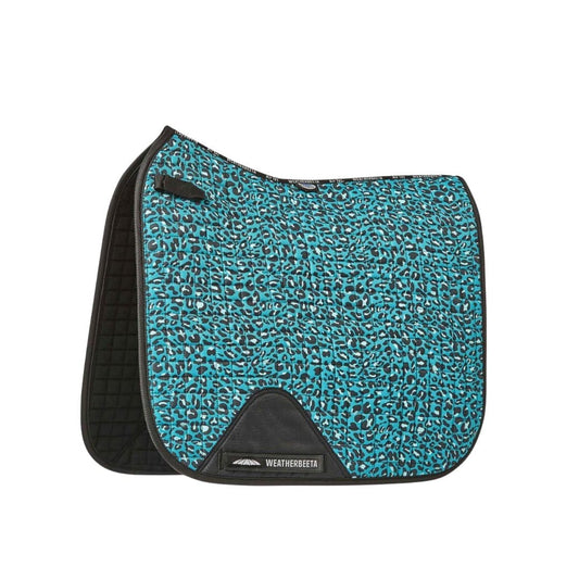 WeatherBeeta Prime Leopard Print Dressage Saddle Pad
